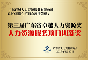 人力资源服务项目创新奖 领航教育